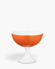 Raynaud Trésor sundae cup in Limoges porcelain with coloured decoration Orange Trésor - Buy now on ShopDecor - Discover the best products by RAYNAUD design