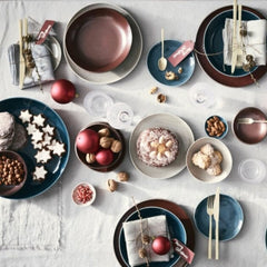 Rosenthal Junto plate flat with relief on the outside - porcelain - Buy now on ShopDecor - Discover the best products by ROSENTHAL design