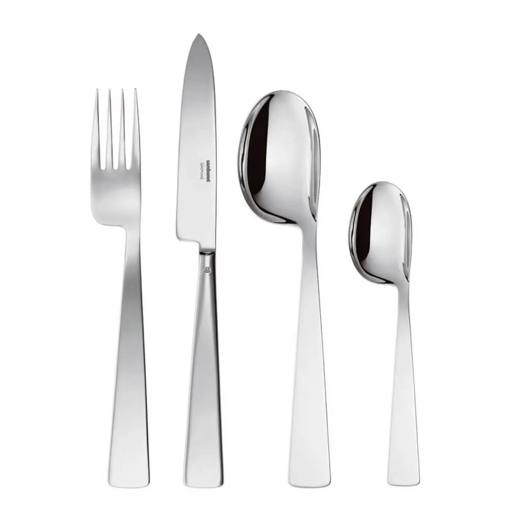 Sambonet Gio Ponti Conca cutlery set Steel Set 24 - Buy now on ShopDecor - Discover the best products by SAMBONET design
