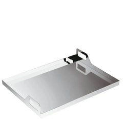 Sambonet Gio Ponti Luxury rectangular tray stainless steel - Buy now on ShopDecor - Discover the best products by SAMBONET design