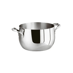 Sambonet Kikka sauce pot 2 handles Without Lid 16 cm - 6.30 in - Buy now on ShopDecor - Discover the best products by SAMBONET design