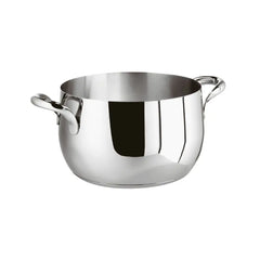 Sambonet Kikka sauce pot 2 handles Without Lid 20 cm - 7.88 in - Buy now on ShopDecor - Discover the best products by SAMBONET design