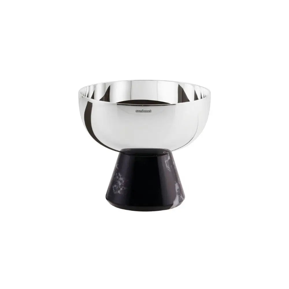 Sambonet Madame bowl with foot Sambonet Silverplated Steel 11 cm - 4.33 in - Buy now on ShopDecor - Discover the best products by SAMBONET design
