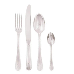 Sambonet Ruban Croise cutlery set Silver Set 24 - Buy now on ShopDecor - Discover the best products by SAMBONET design