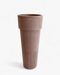 Serralunga Marcantonio planter moleskin Serralunga Moleskin Rose 90 cm - 35.43 in - Buy now on ShopDecor - Discover the best products by SERRALUNGA design