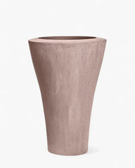 Serralunga Ming High planter moleskin Serralunga Moleskin Rose 100 cm - 39.37 in - Buy now on ShopDecor - Discover the best products by SERRALUNGA design