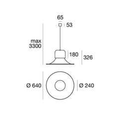 Stilnovo Campana suspension lamp LED - Buy now on ShopDecor - Discover the best products by STILNOVO design