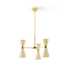 Stilnovo Megafono suspension lamp 3 arms diam. 53 cm. Stilnovo Megafono Ivory - Buy now on ShopDecor - Discover the best products by STILNOVO design