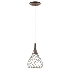 Stilnovo Mongolfier suspension lamp LED diam. 26 cm. Stilnovo Mongolfier Black Nickel - Buy now on ShopDecor - Discover the best products by STILNOVO design