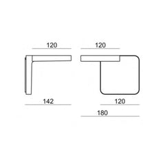 Stilnovo Quad LED wall lamp - Buy now on ShopDecor - Discover the best products by STILNOVO design