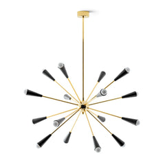 Stilnovo Sputnik suspension lamp black - Buy now on ShopDecor - Discover the best products by STILNOVO design