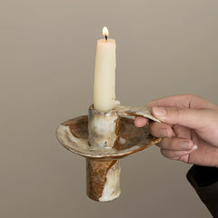 Kava Ceramic Retro Chamberstick