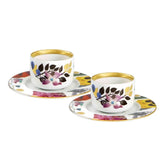 Vista Alegre Primavera set 2 cups & saucers Coffee - Buy now on ShopDecor - Discover the best products by VISTA ALEGRE design