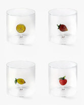 WD Lifestyle Fruits set 4 tumblers mix 1 - Buy now on ShopDecor - Discover the best products by WD LIFESTYLE design