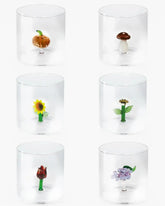 WD Lifestyle Fruits and Flowers set 6 tumblers mix 1 - Buy now on ShopDecor - Discover the best products by WD LIFESTYLE design