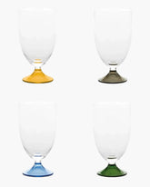 Zafferano Maestro set 4 colored goblet 42 cl -14.78 oz - Buy now on ShopDecor - Discover the best products by ZAFFERANO design