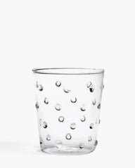 Zafferano Party Tumbler transparent glasses with polka dots 45 cl-15.22 oz Transparent - Buy now on ShopDecor - Discover the best products by ZAFFERANO design