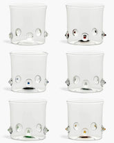 Zafferano Patea set 6 assorted tumbler H 8 cm - 3.14 in - Buy now on ShopDecor - Discover the best products by ZAFFERANO design