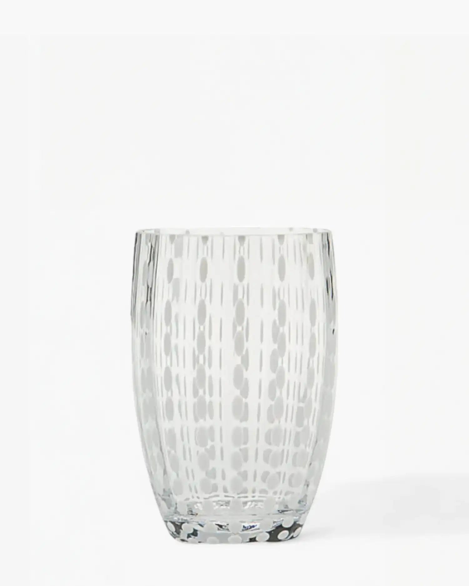 Zafferano Perle tumbler coloured glass 32 cl-10.82 oz Transparent - Buy now on ShopDecor - Discover the best products by ZAFFERANO design