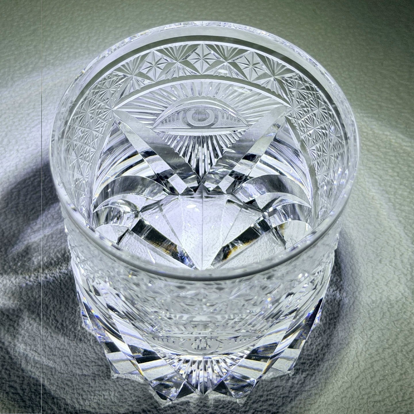 God's Eye Edo Kiriko Whiskey Glass