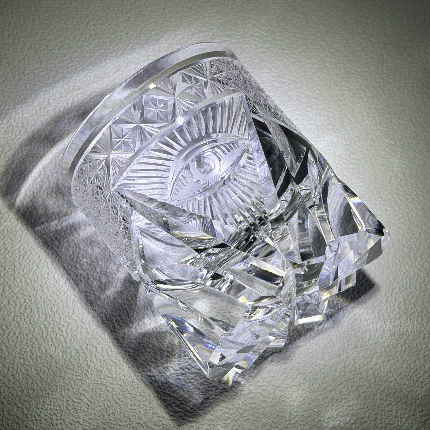 God's Eye Edo Kiriko Whiskey Glass