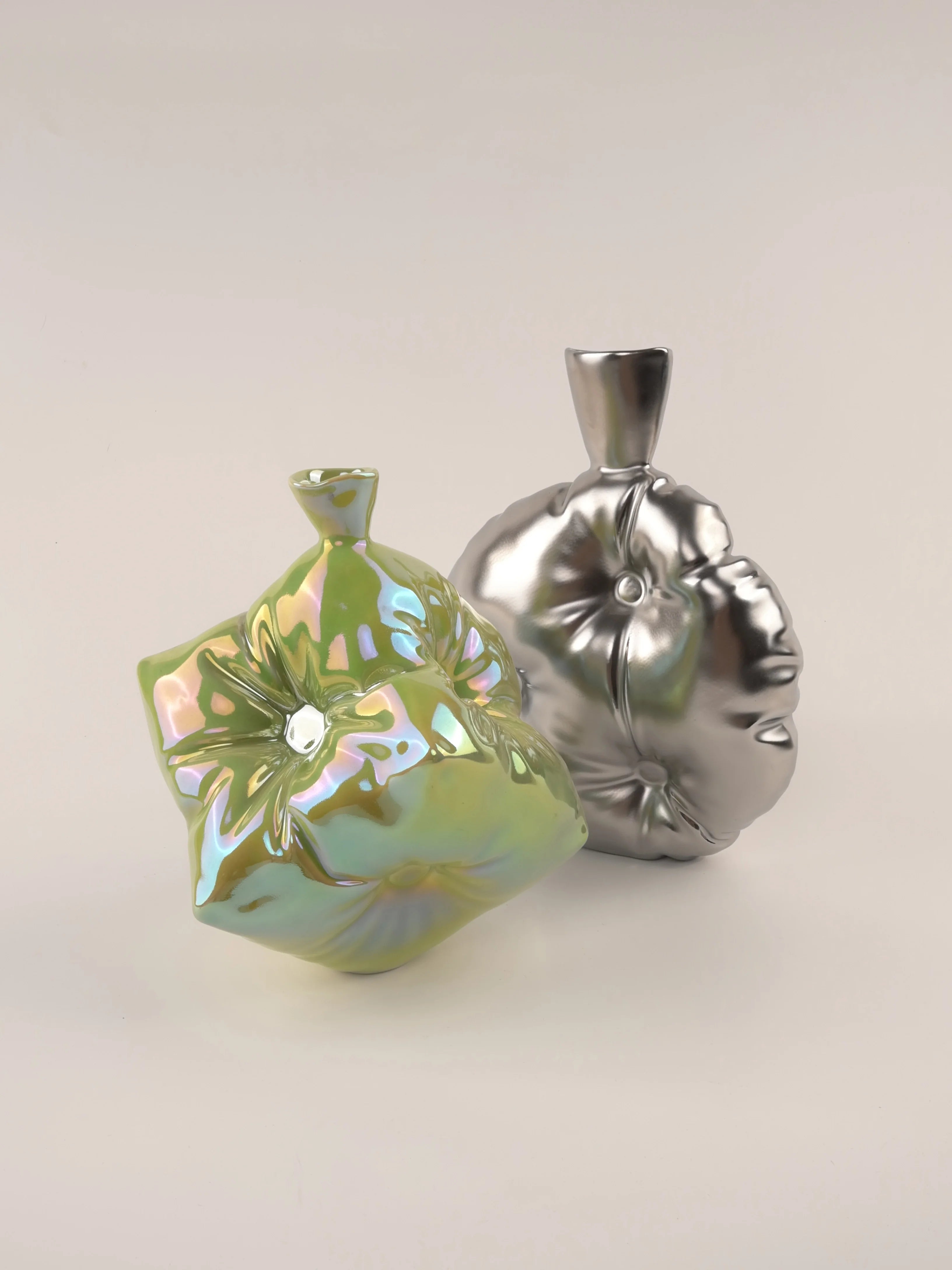 Ceramic Art Dice Pillow Vase - TRLab Shop