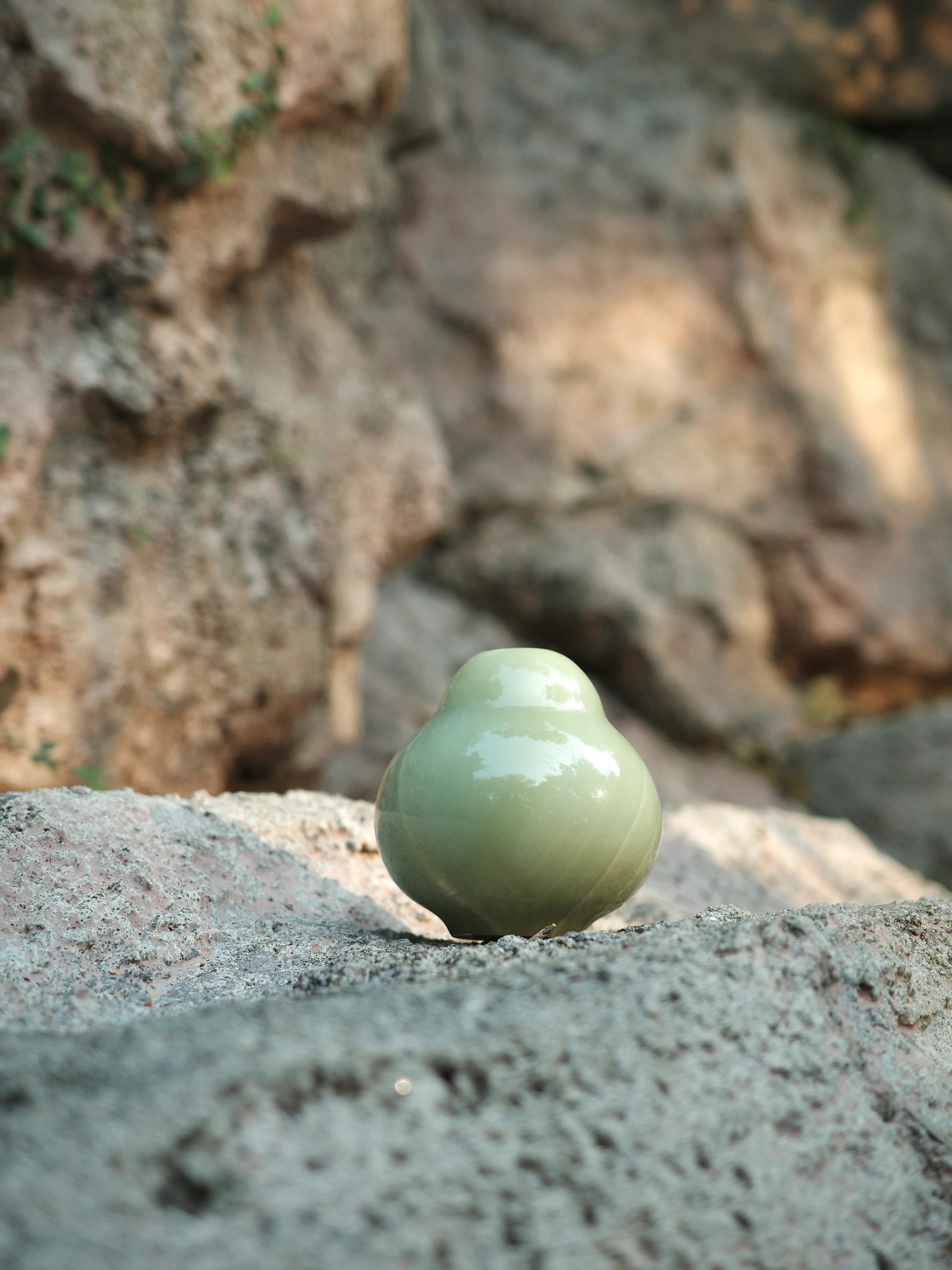 Natural Jade Pear Incense Holder Gift Set - TRLab Shop