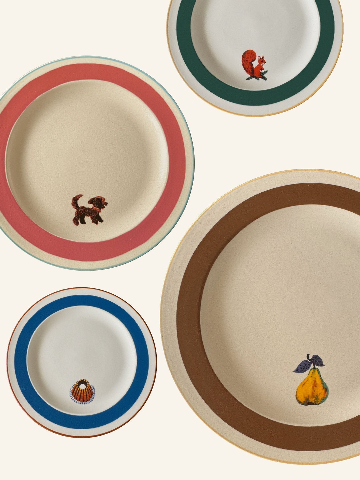Woodland Mark Ceramic Plate - TRLab Shop
