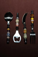 Natural Gemstone Dining Set - TRLab Shop