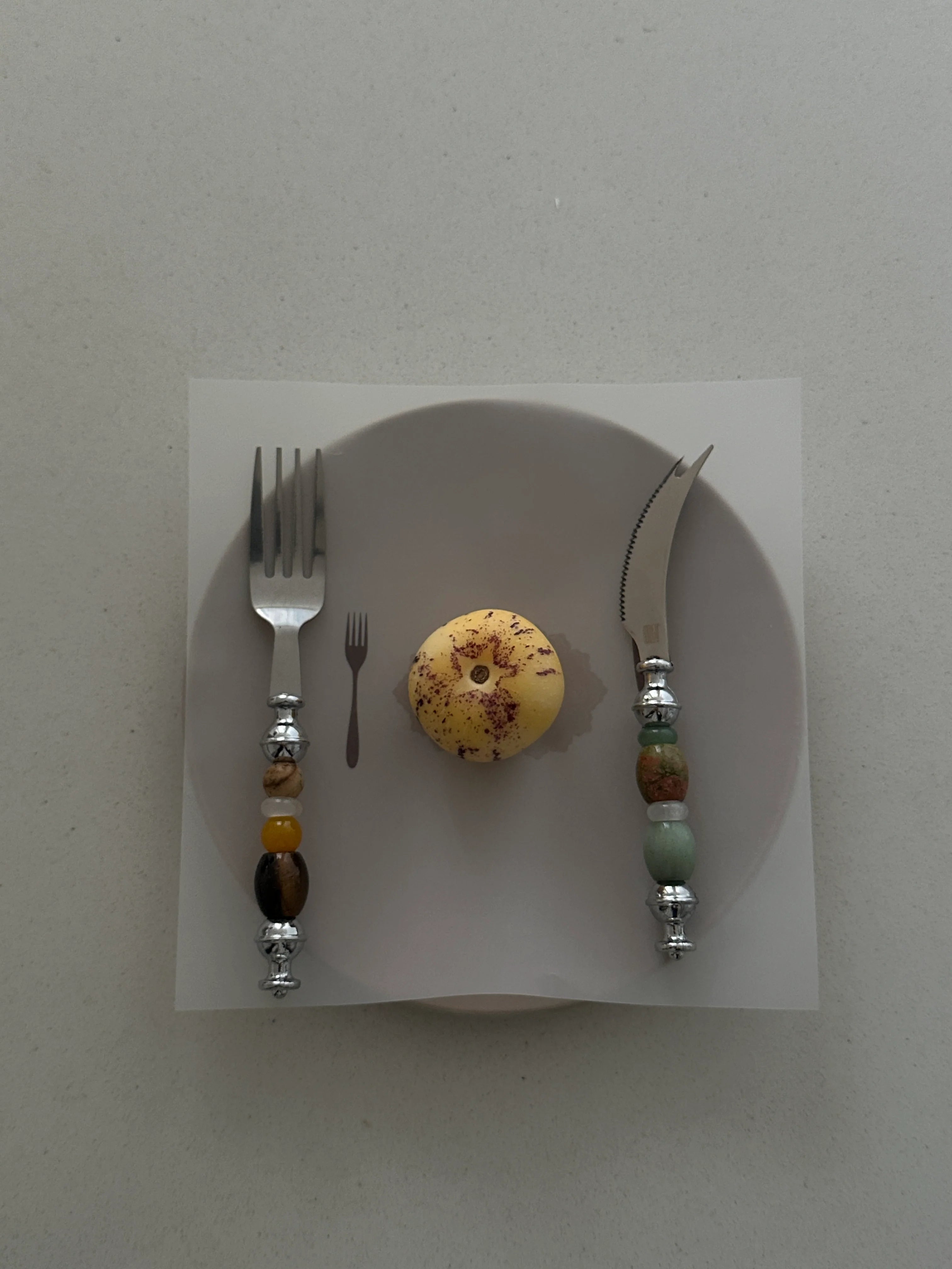 Natural Gemstone Dining Set - TRLab Shop