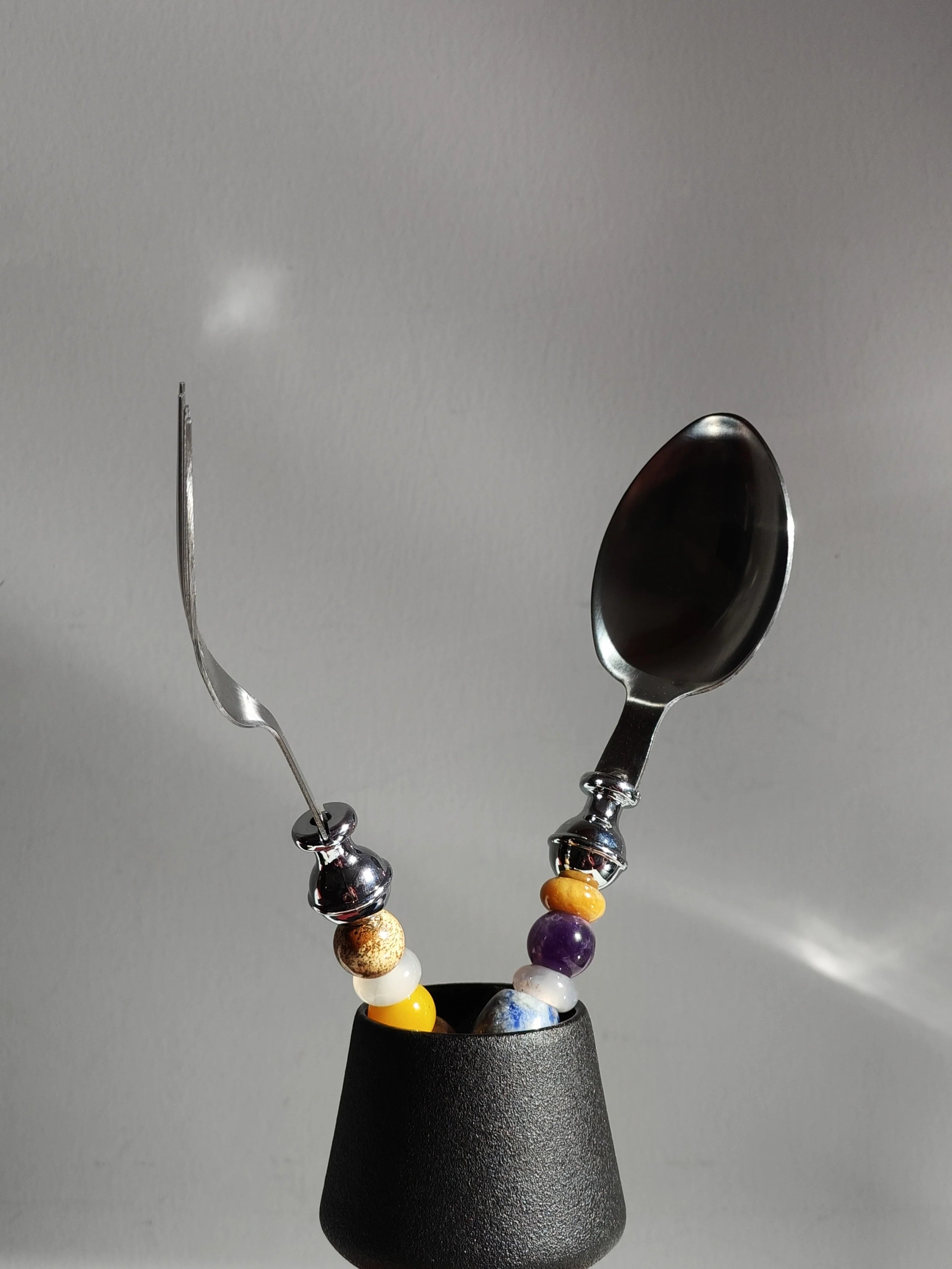 Natural Gemstone Dining Set - TRLab Shop