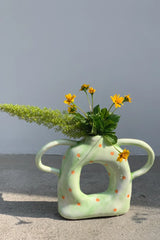 Ceramic Donut Twin-Handled Vase - TRLab Shop