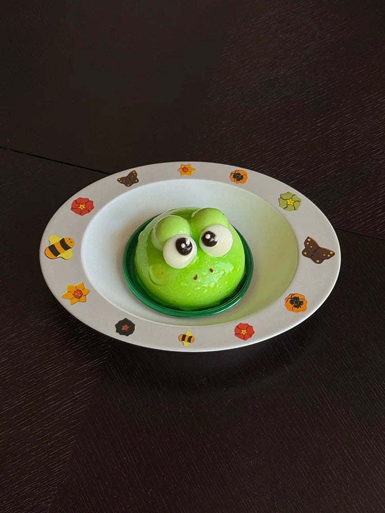 Butterfly & Snail Bamboo Fiber Bowl - TRLab Shop