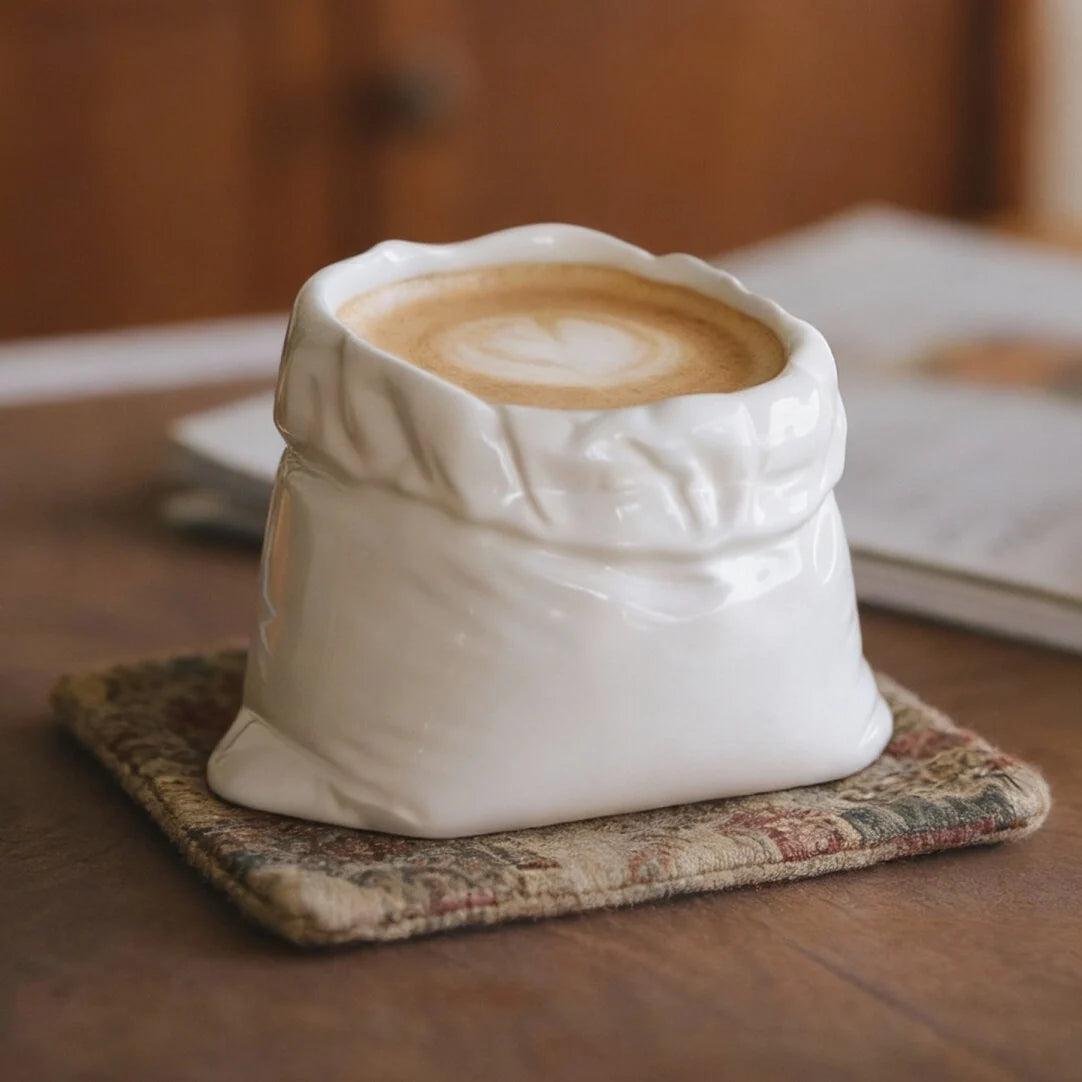 Ceramic Burlap Cup - TRLab Shop
