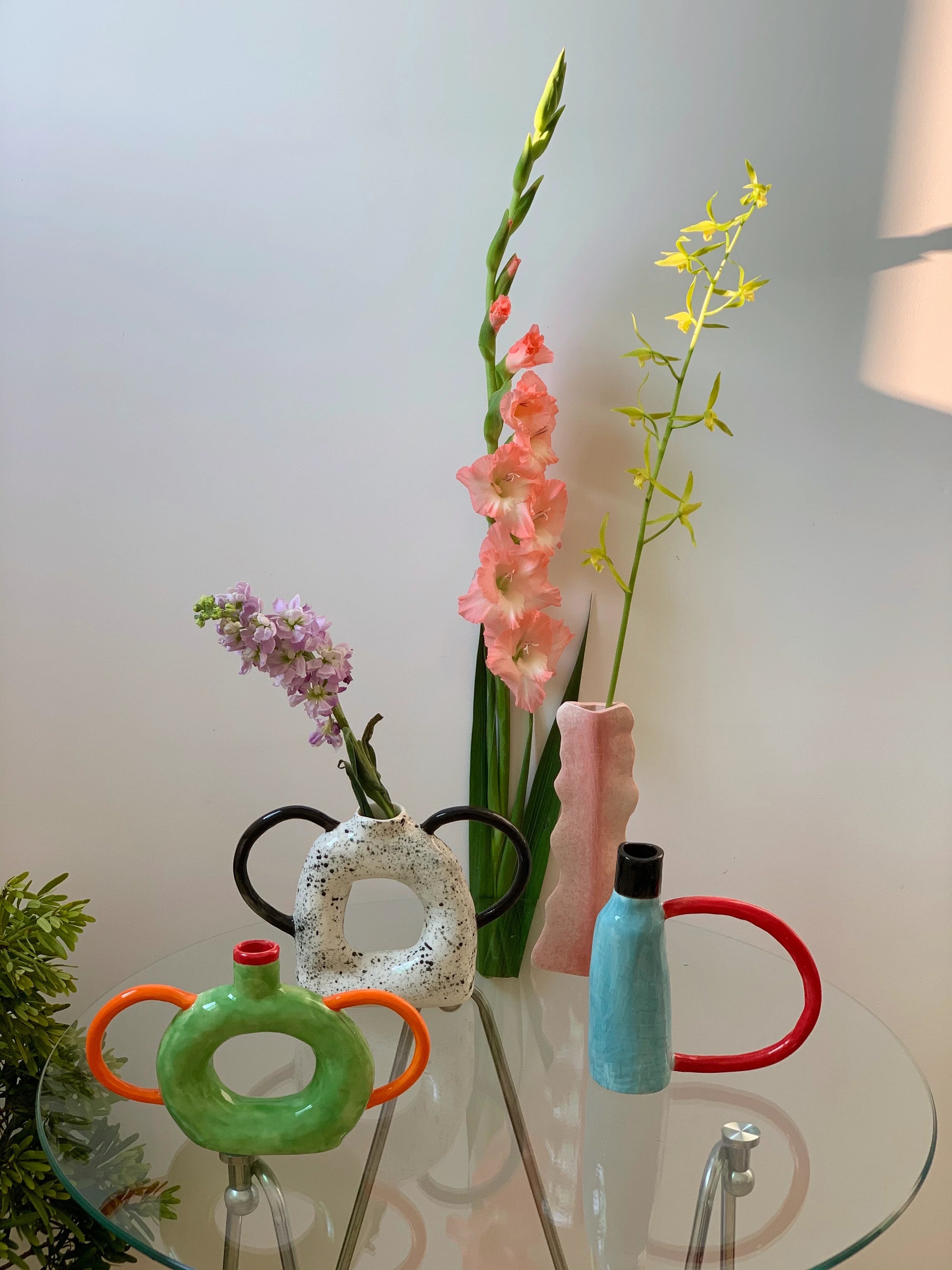 Ceramic Multi-Geometric Vase - TRLab Shop