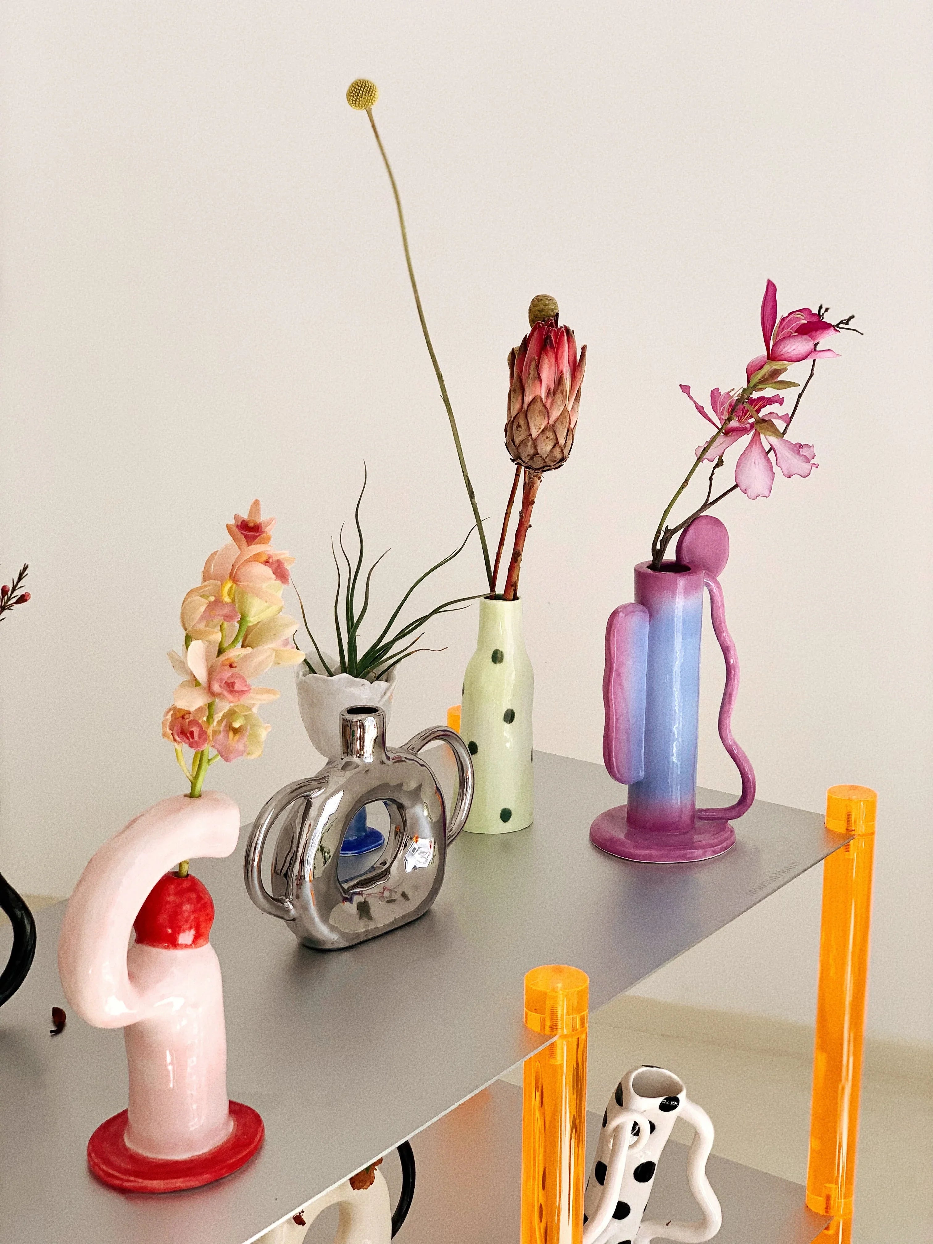 Ceramic Multi-Geometric Vase - TRLab Shop