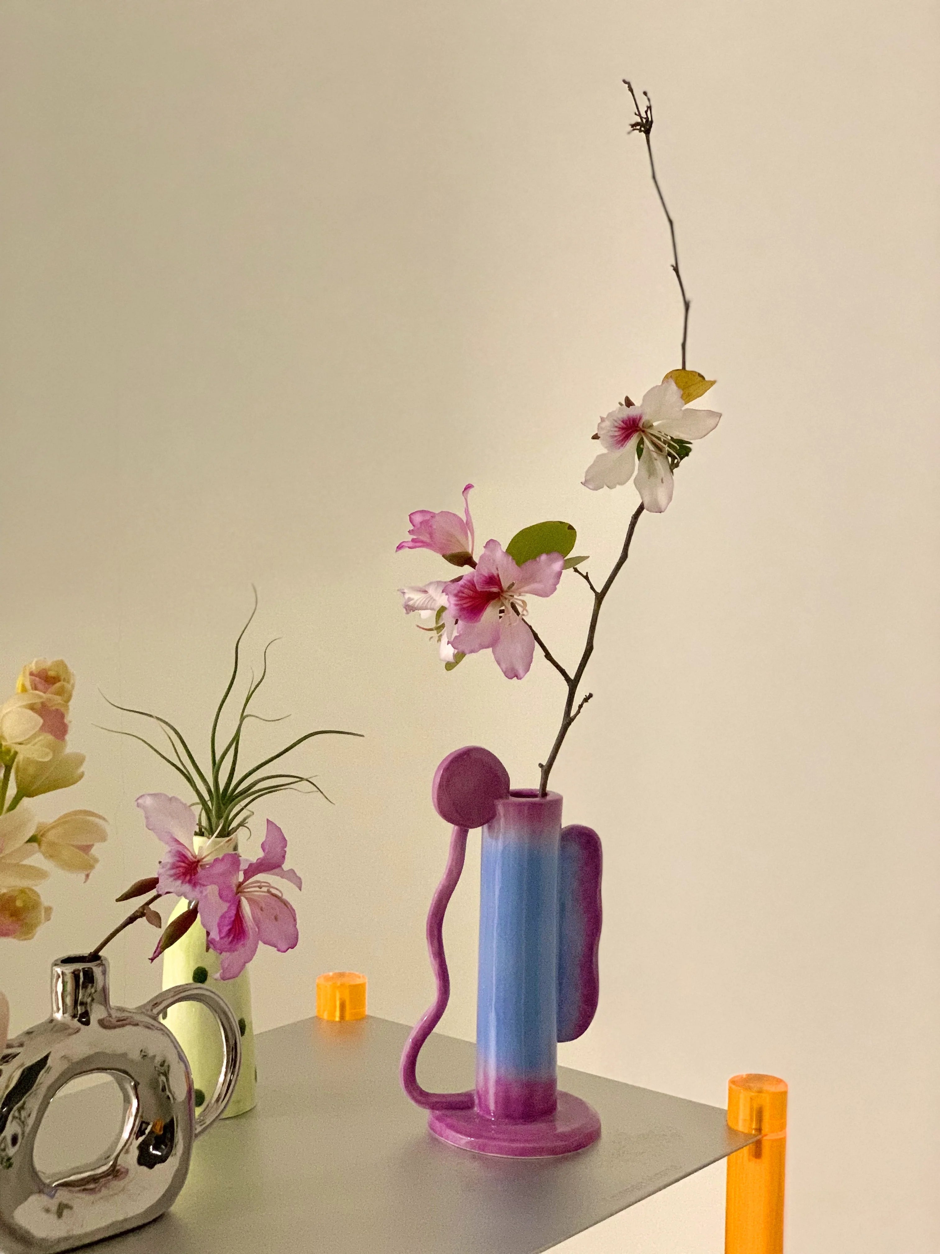 Ceramic Multi-Geometric Vase - TRLab Shop