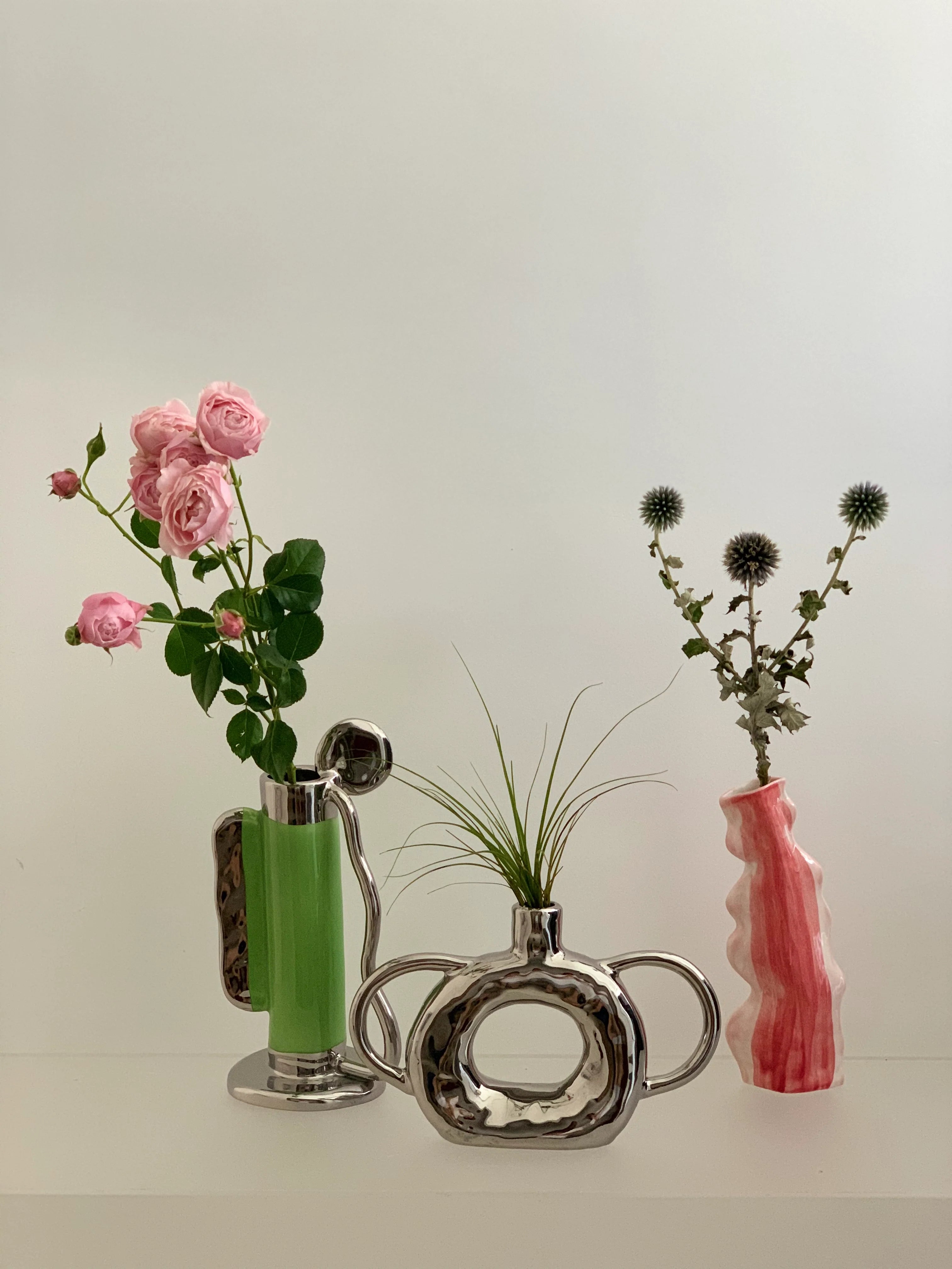 Ceramic Cactus-Shaped Vase - TRLab Shop