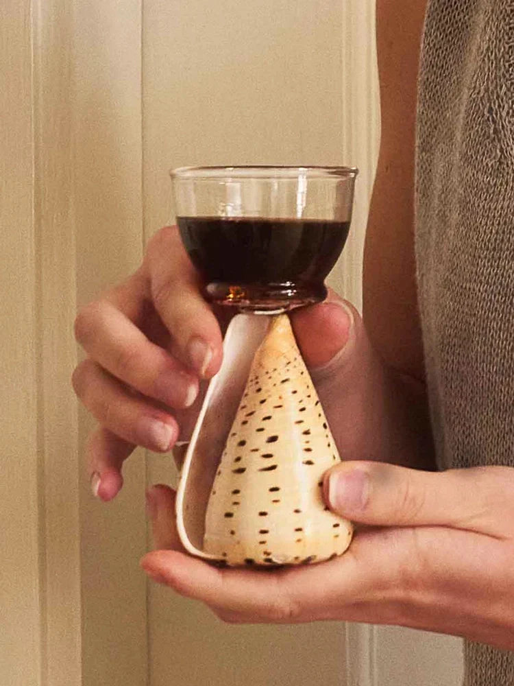 Coastal Seashell Ceramic Tea Cup - TRLab Shop