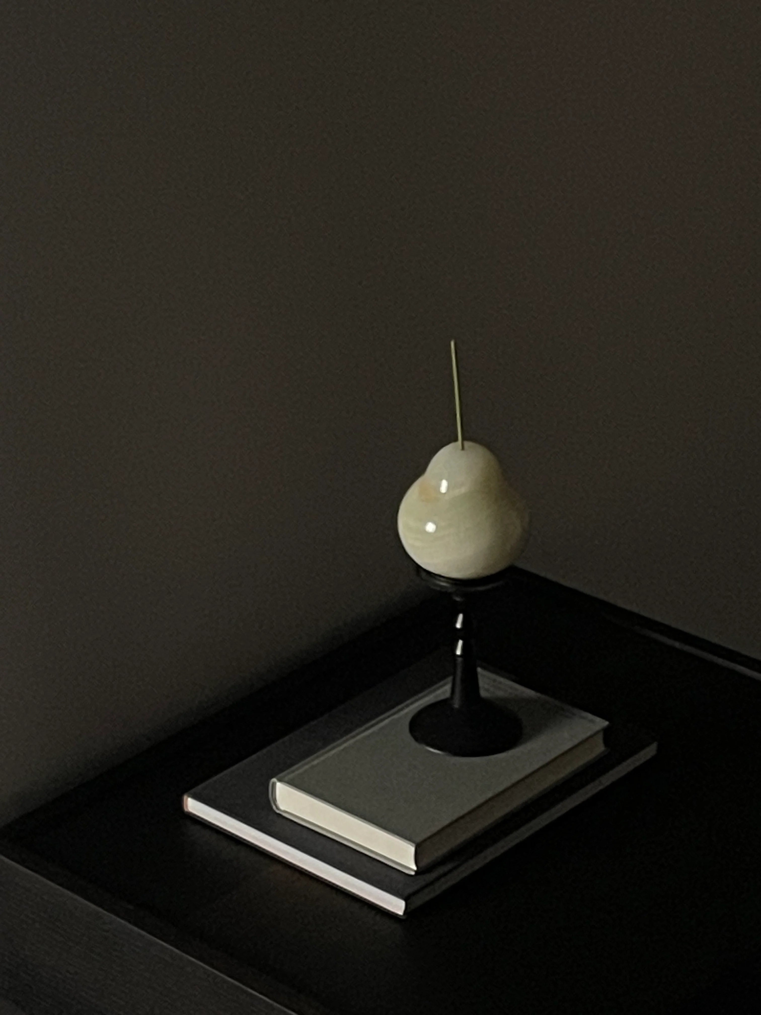 Natural Jade Pear Incense Holder Gift Set - TRLab Shop