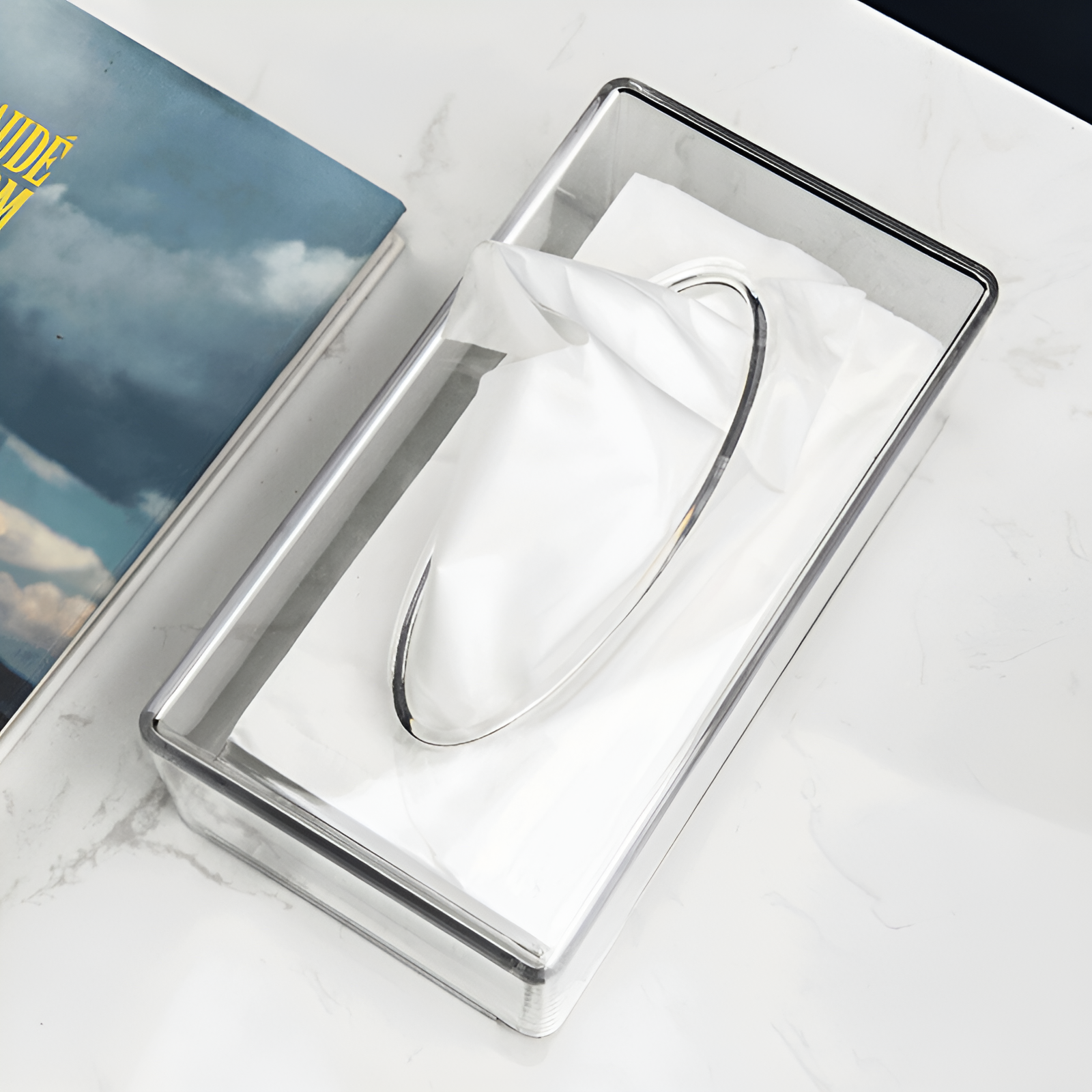 Novo Acrylic Tissue Box