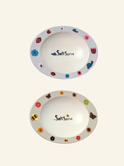 Butterfly & Snail Bamboo Fiber Bowl - TRLab Shop