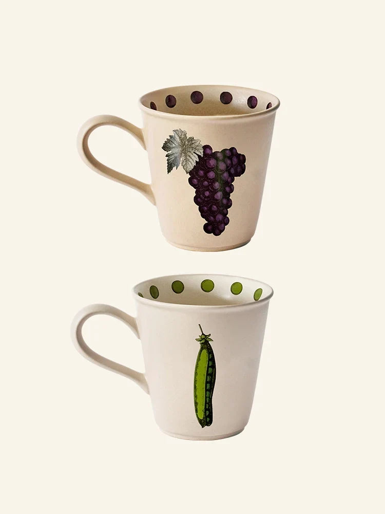 Grapes & Pods Cluster Mug - TRLab Shop