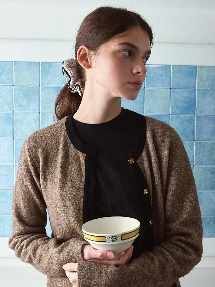 Buttercream Ribbon Ceramic Mug - TRLab Shop