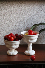 Ceramic Goblet and Footed Pillow Bowl - TRLab Shop