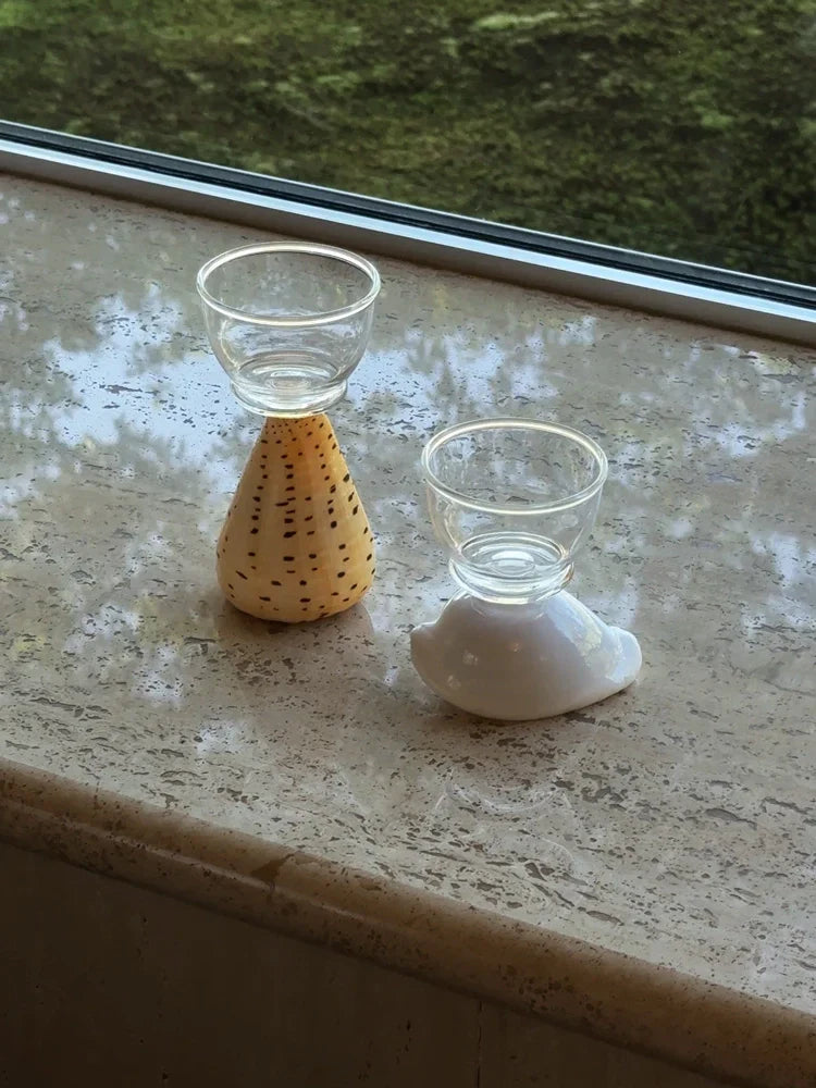 Coastal Seashell Ceramic Tea Cup - TRLab Shop