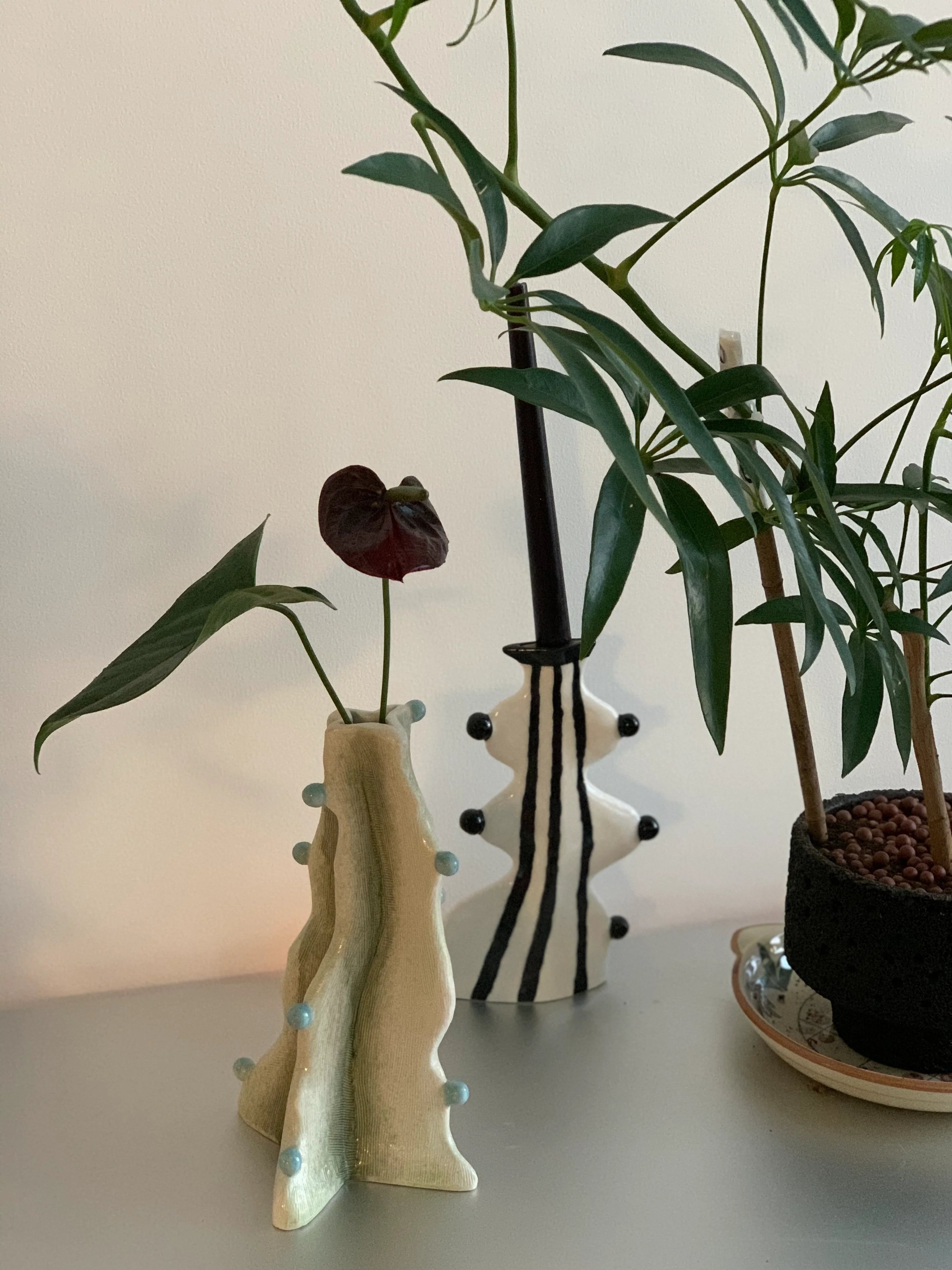 Ceramic Cactus-Shaped Vase - TRLab Shop