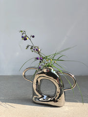 Ceramic Donut Twin-Handled Vase - TRLab Shop