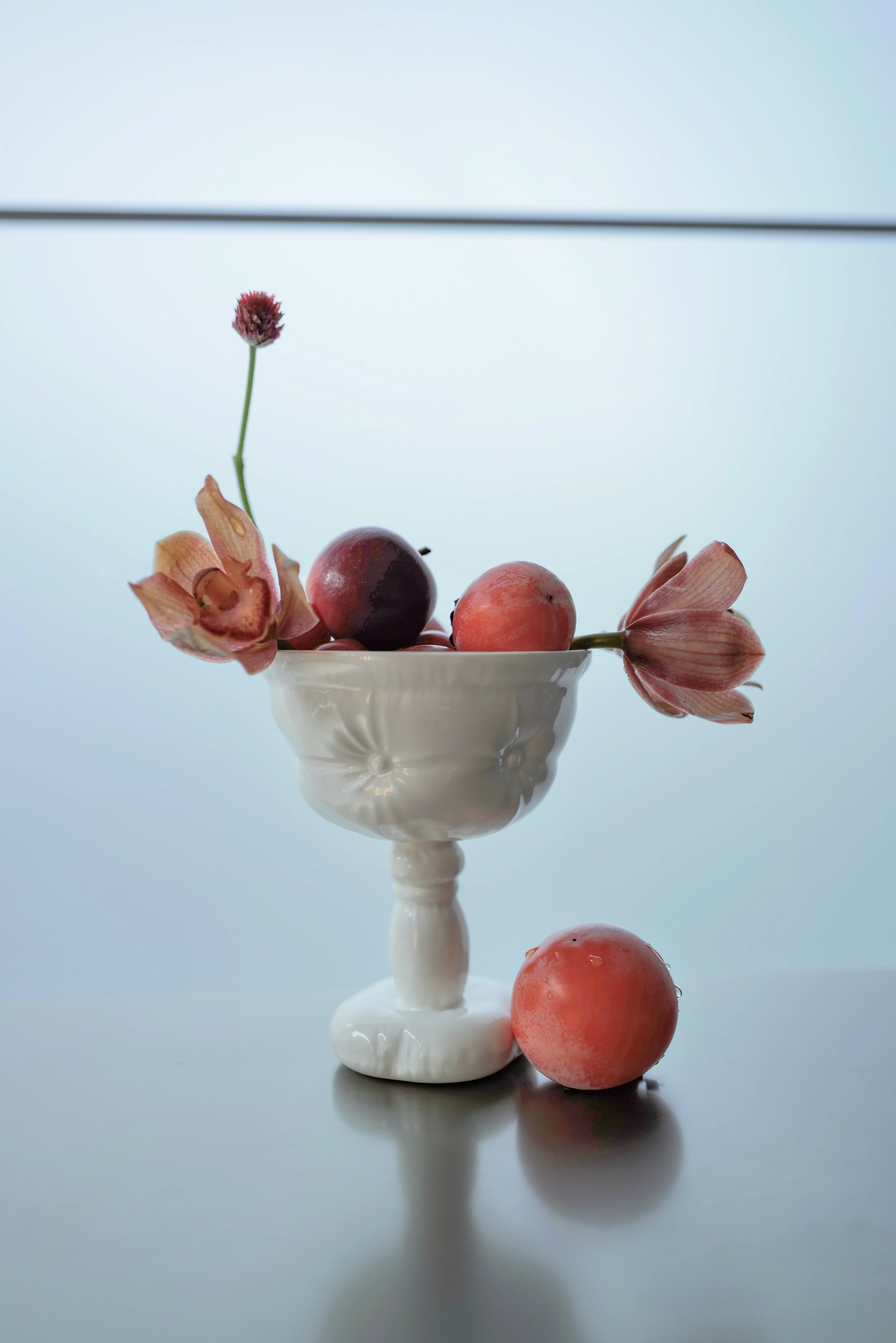 Ceramic Goblet and Footed Pillow Bowl - TRLab Shop