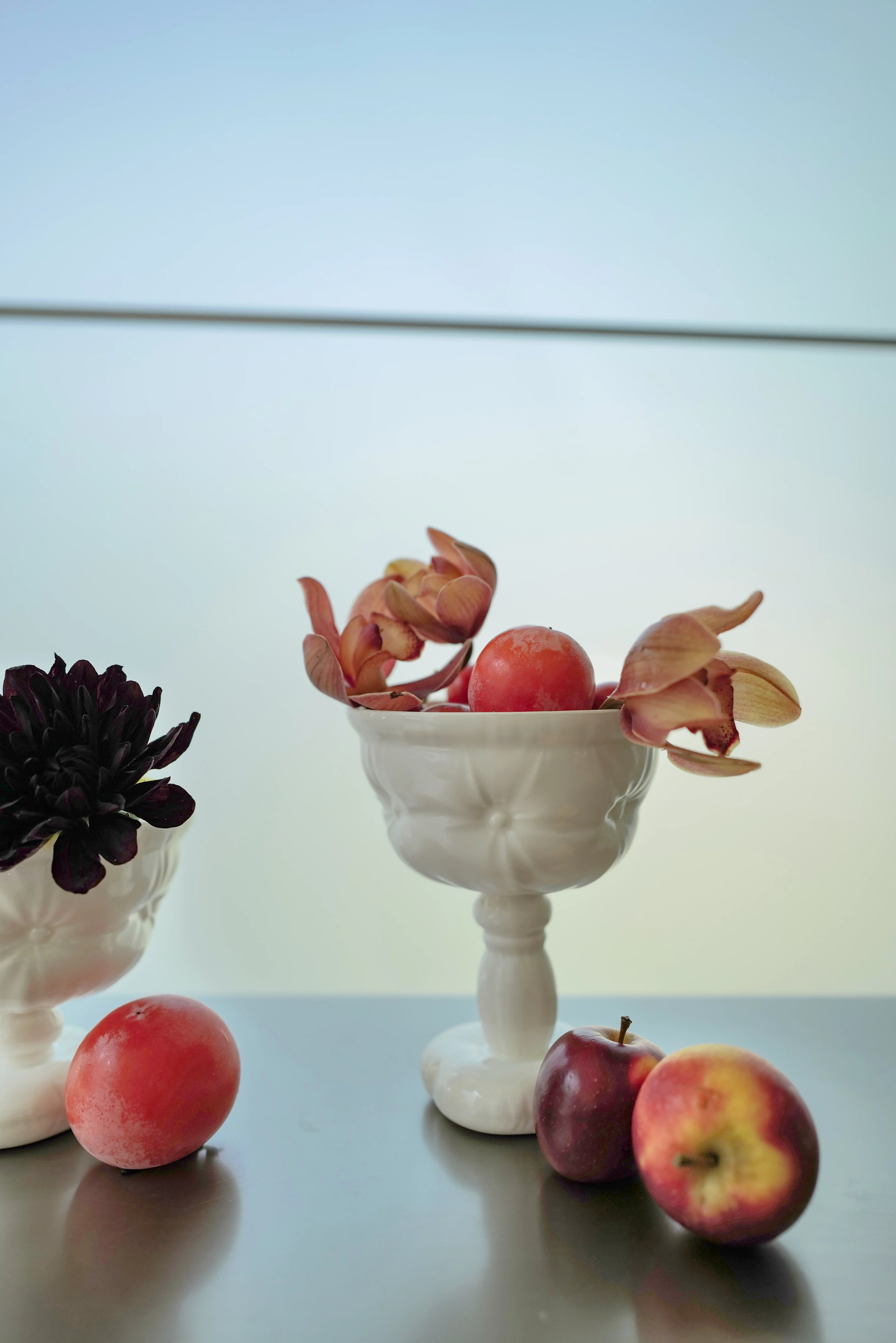 Ceramic Goblet and Footed Pillow Bowl - TRLab Shop